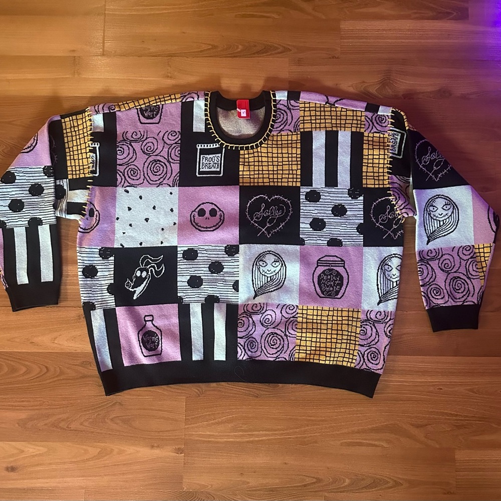 The Nightmare Before Christmas
Sally Patchwork Sweater - Picture 2 of 9